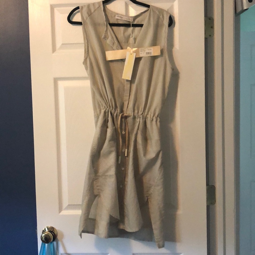 Stripped summer dress